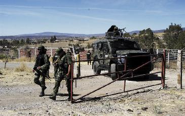 Se enfrentan militares a delincuentes en Nochistlán, Zacatecas