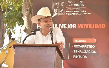 Invertirá Gobierno de Sonora 100 mdp para rehabilitación de calles en Cajeme: Alfonso Durazo