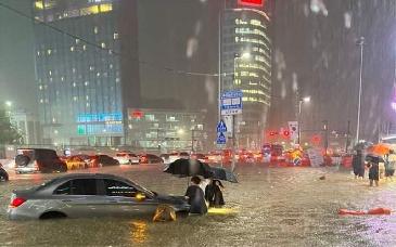 Al menos 11 muertos por fuertes lluvias en Corea del Sur