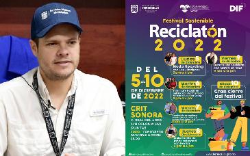 Invita Gobierno de Hermosillo al Festival sostenible Reciclatón 2022