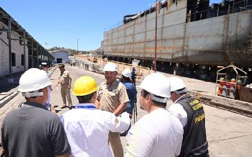 Modernización del puerto de Guaymas presenta un avance general del 50%